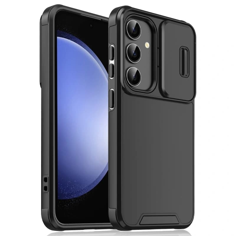 قاب گوشی ایربگ دار اسلاید کمرا مناسب برای موبایل Samsung Galaxy S23 FE