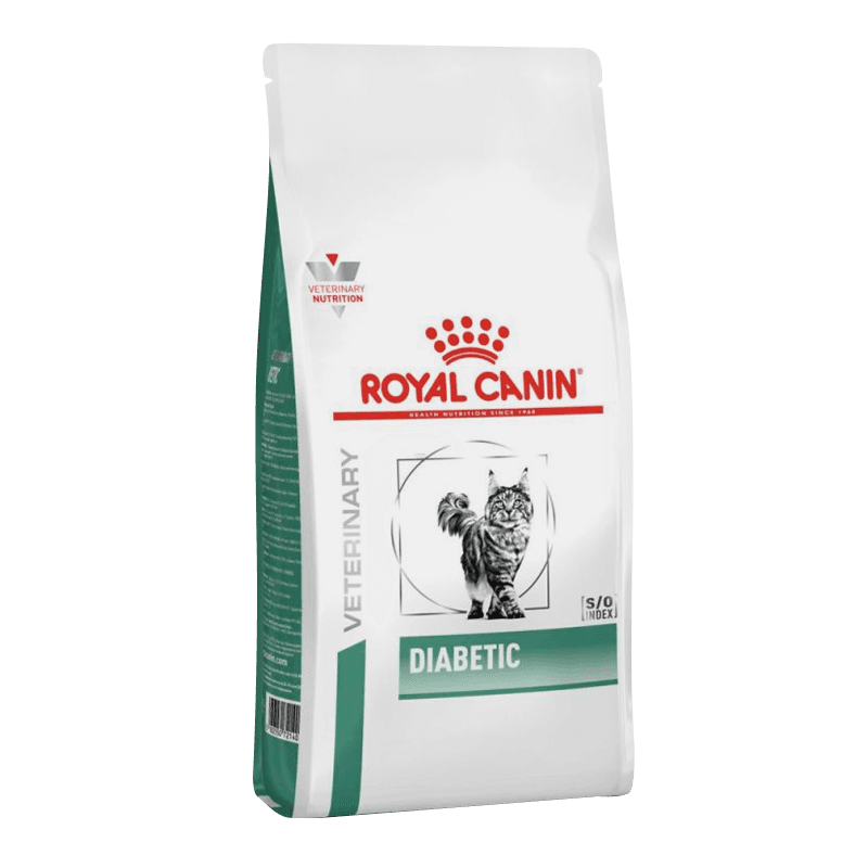 غذای خشک گربه بالغ دیابتیک رویال کنین وزن 1.5 کیلوگرم