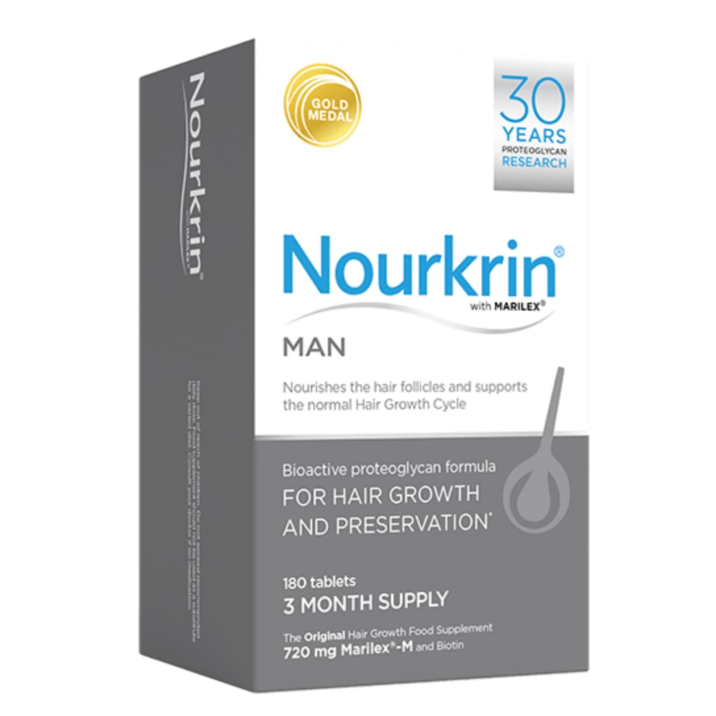 قرص نورکرین آقایان فارمامدیکو 180 عددی Pharma Medico Nourkrin Tablets for Men 180 Tabs