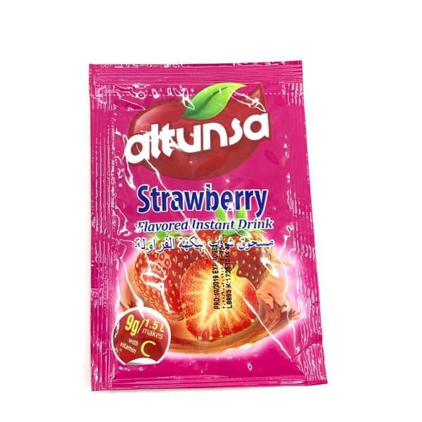 پودر شربت توت فرنگی آلتونسا 9 گرم