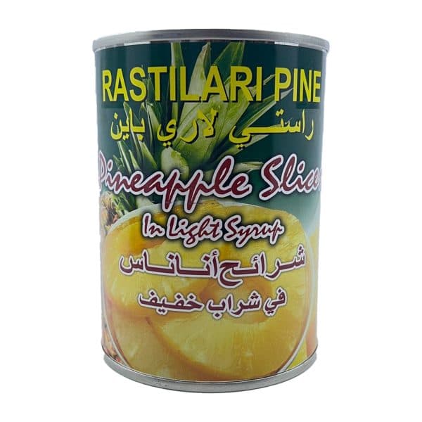 کمپوت آناناس اسلایس راستی لاری 565 گرم