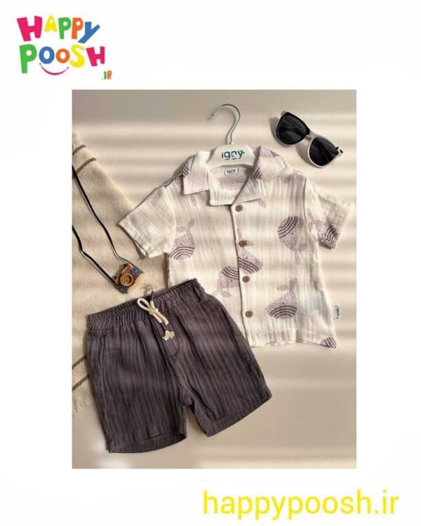 پیراهن شلوارک پسرانه برند iggy