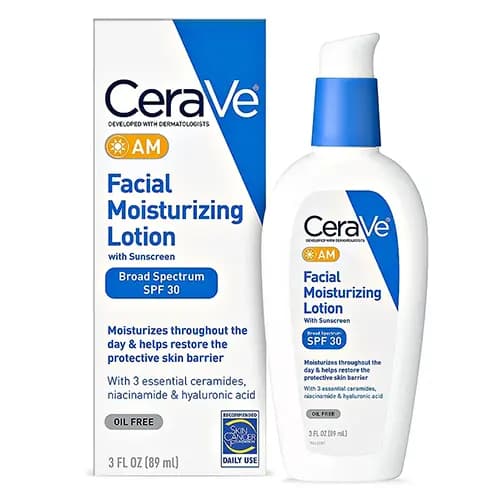 لوسیون مرطوب کننده روز سراوی SPF30 (پوست نرمال تا خشک)