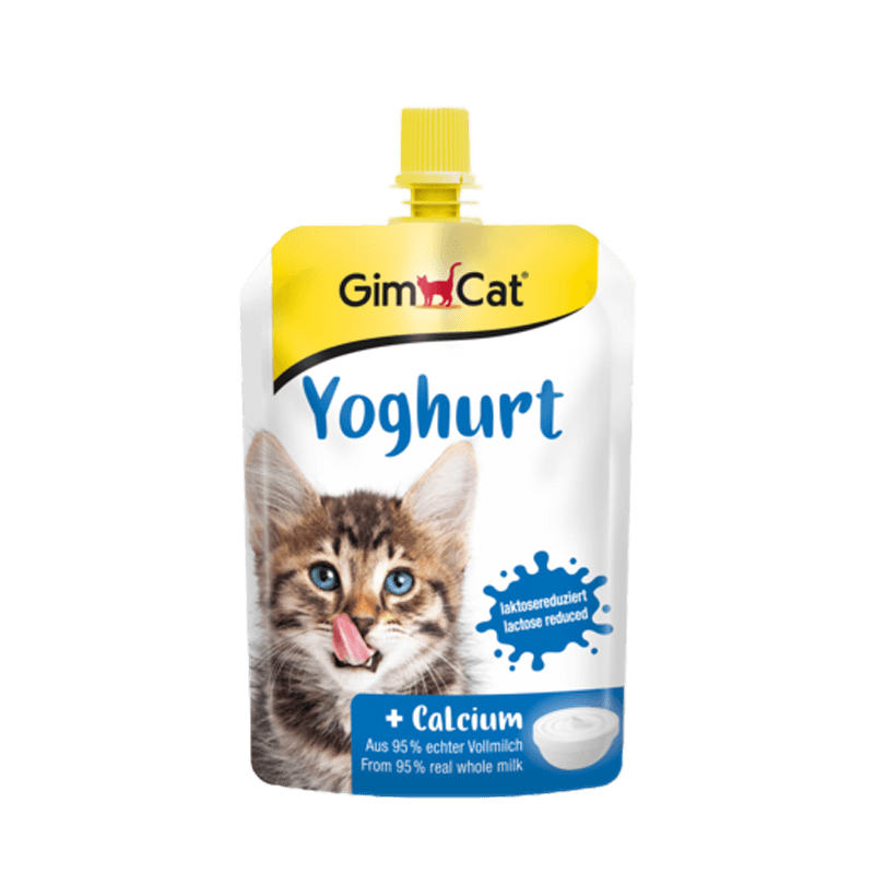 تشویقی ماست و کلسیم گربه جیم کت وزن 150 گرم