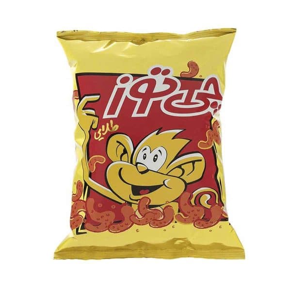 اسنک (پفک) پنیری طلایی چی توز 65 گرم