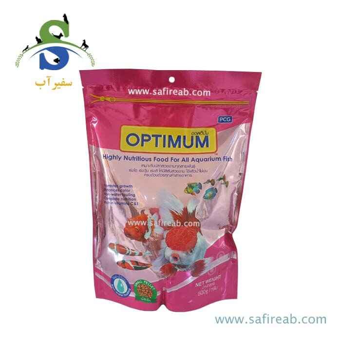 غذای پلیت ماهیان زینتی اپتیمم