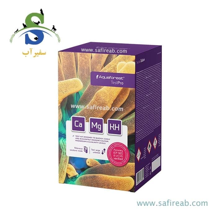 پک تست پرو کلسیم ، منیزیم و سختی آب آکوا فارست