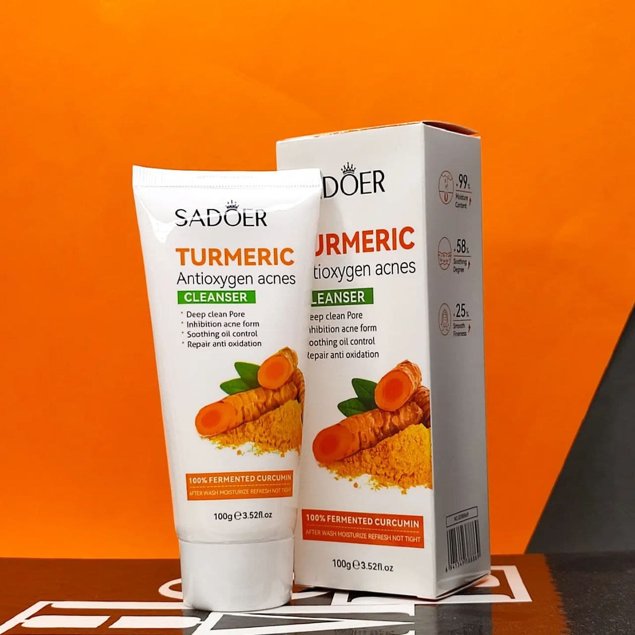 فوم شست‌وشوی زردچوبه سادور