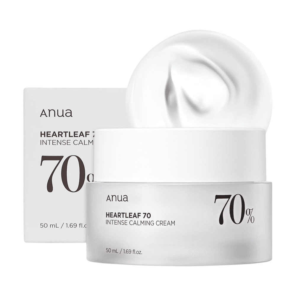 کرم مرطوب‌کننده و ضدالتهاب آنوا مدل Heartleaf 70