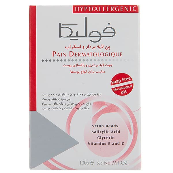 پن اسکراب و لایه بردار فولیکا وزن 100 گرم