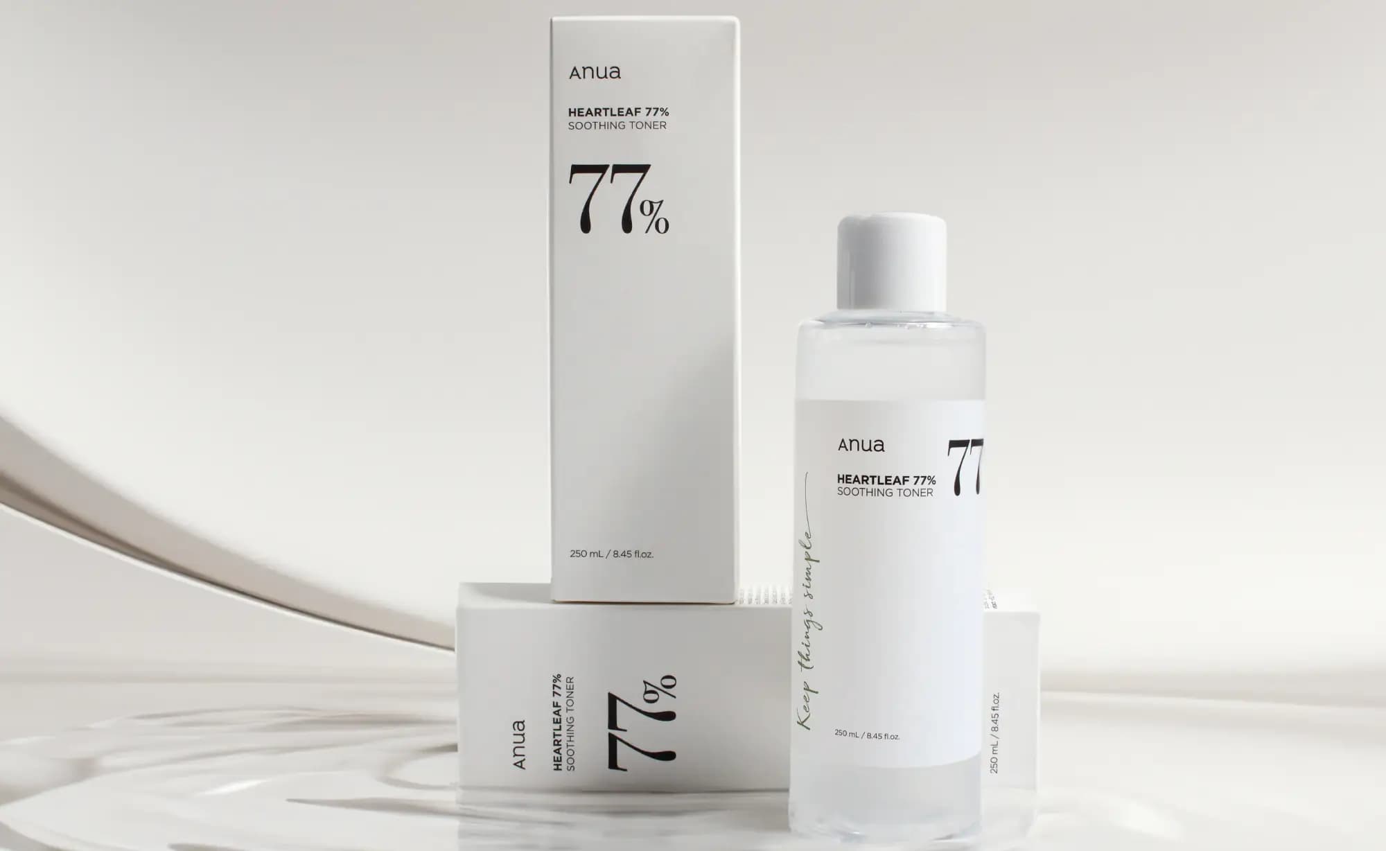 تونر آبرسان و تسکین دهنده آنوا Anua77%