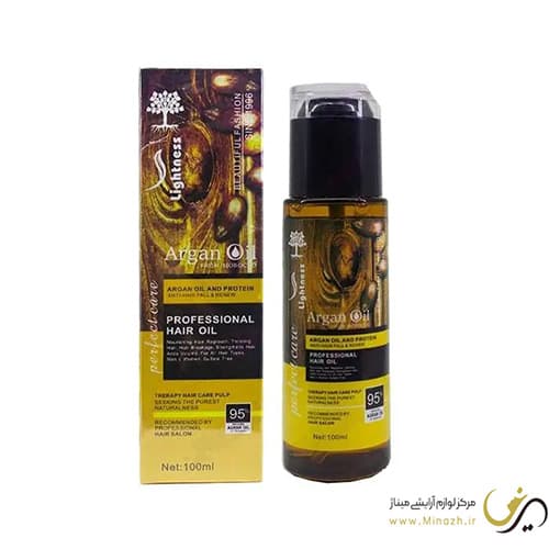 روغن مو آرگان بدون سولفات لایتنس