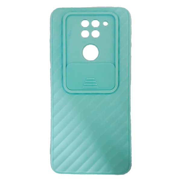 قاب گوشی سیلیکون محافظ لنز کشویی شیائومی Redmi Note 9