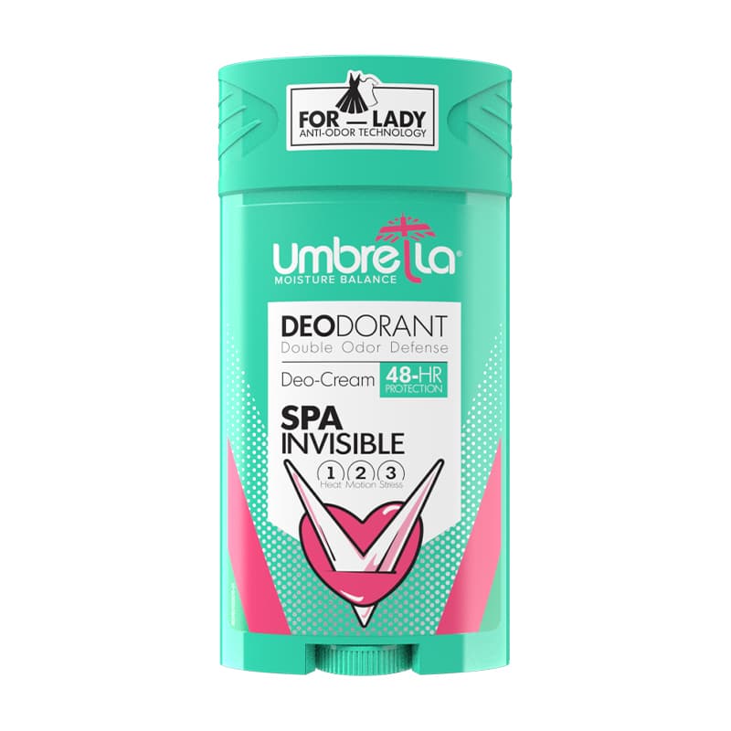 استیک دئودورانت زنانه آمبرلا مدل اسپا SPA Invisible حجم 90 میلی لیتر