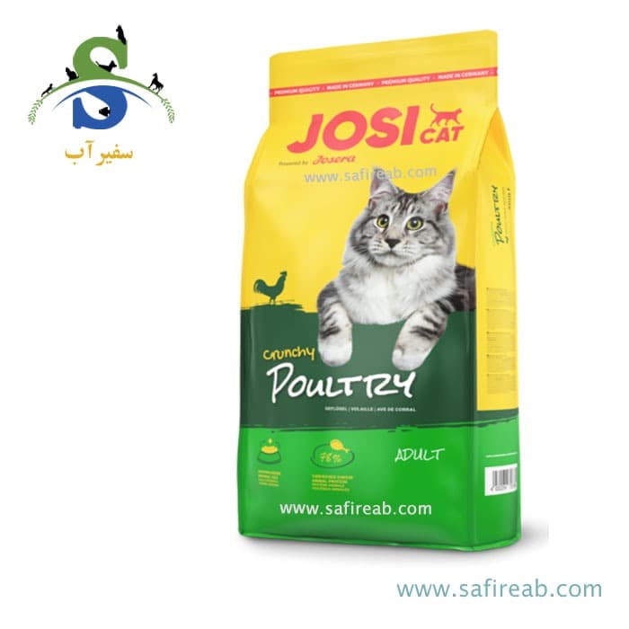 غذای خشک گربه جوسی کت مرغ جوسرا (۱۰ و ۱۸ کیلوگرم)