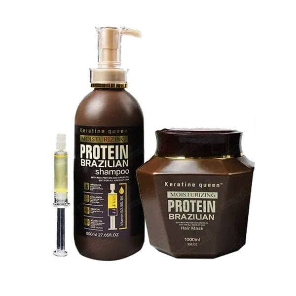 شامپو ماسک آرگان پروتئین برزیلی کویین