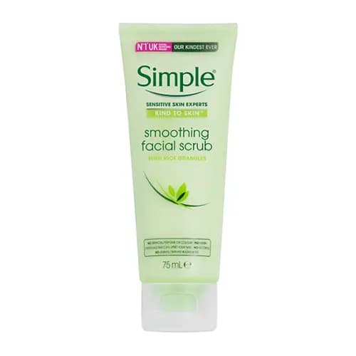 اسکراب روشن کننده برنج سیمپل Smoothing Facial Scrub