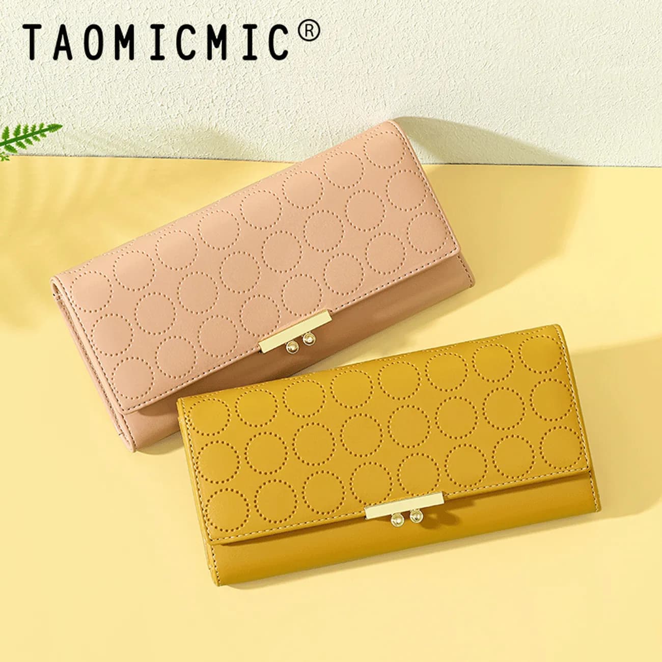 کیف پول زنانه تاشو تائومیک میک Y8078