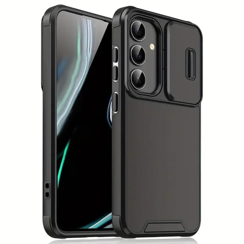 قاب گوشی ایربگ دار اسلاید کمرا مناسب برای موبایل Samsung Galaxy A55