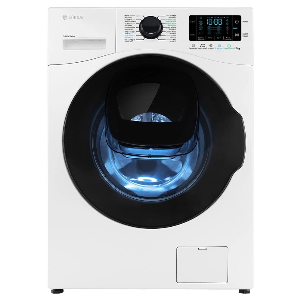 ماشین لباسشویی اسنوا 9 کیلویی مدل SWM-F۹۲