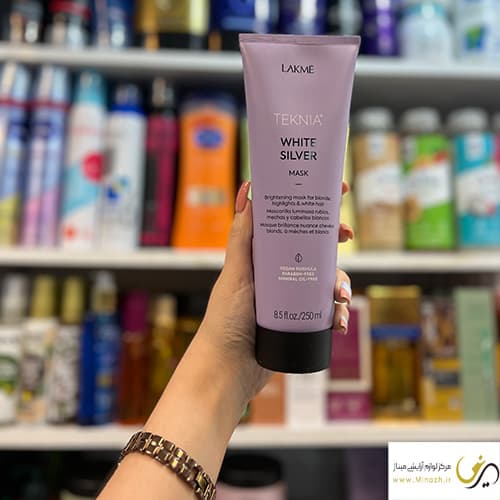 ماسک موی تیوبی ضد زردی مو های دکلره و لایت دار لاکمه