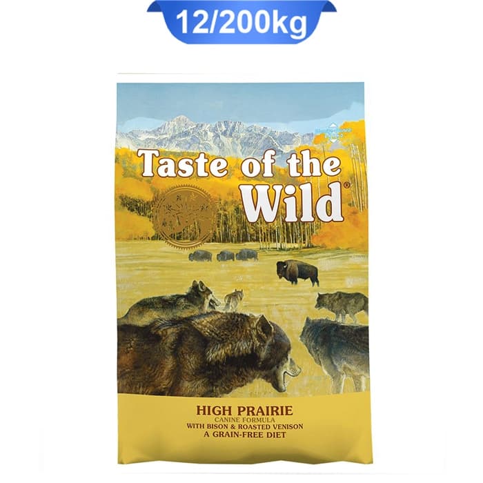 غذا خشک سگ بالغ تیست آف د وایلد طعم گوشت شکار گاومیش وزن 12.2 کیلوگرم Taste of the Wild HP