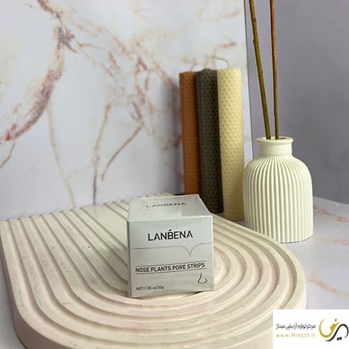 ماسک لانبنا تمیز کننده جوش سر سیاه بینی همراه با چسب Lanbena