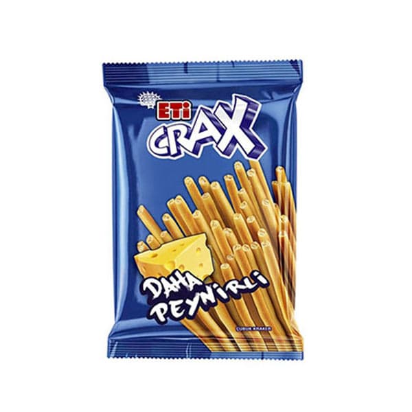 چوب شور کراکر پنیری اتی کراکس وزن 50 گرم