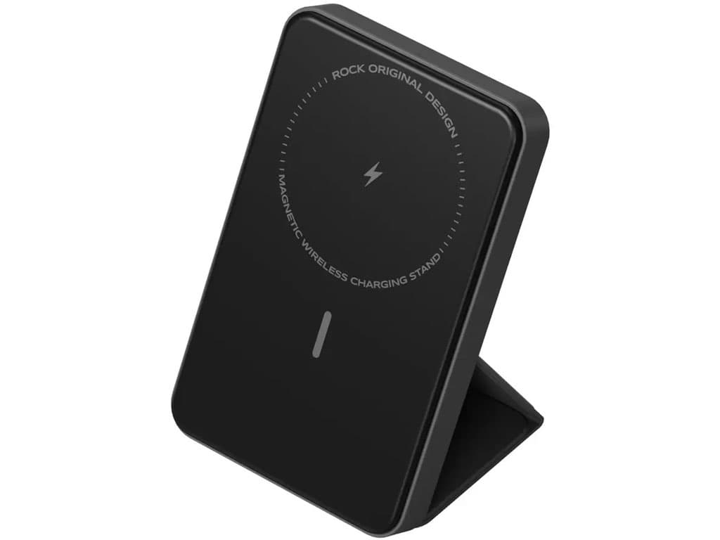 پاوربانک 5000 و شارژر بی سیم 15 وات راک مدل Rock P83 Wireless Charging Power Bank