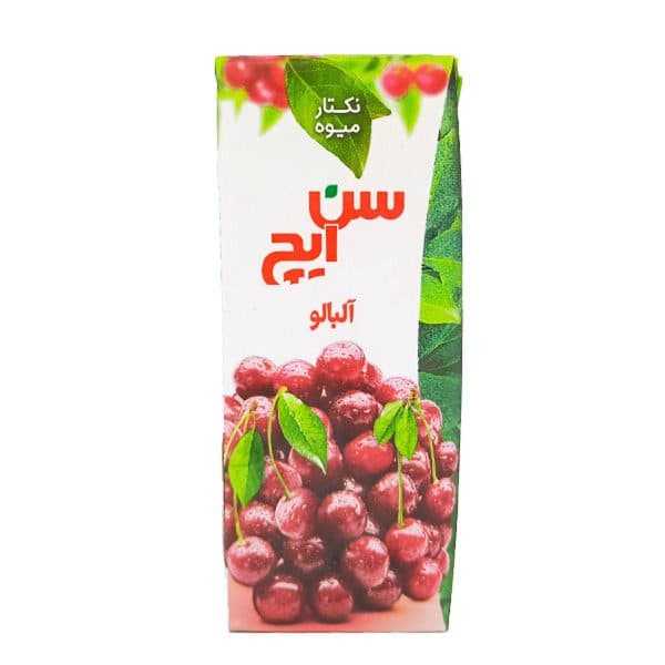 نکتار آلبالو پاکتی سن ایچ 200 میلی لیتر