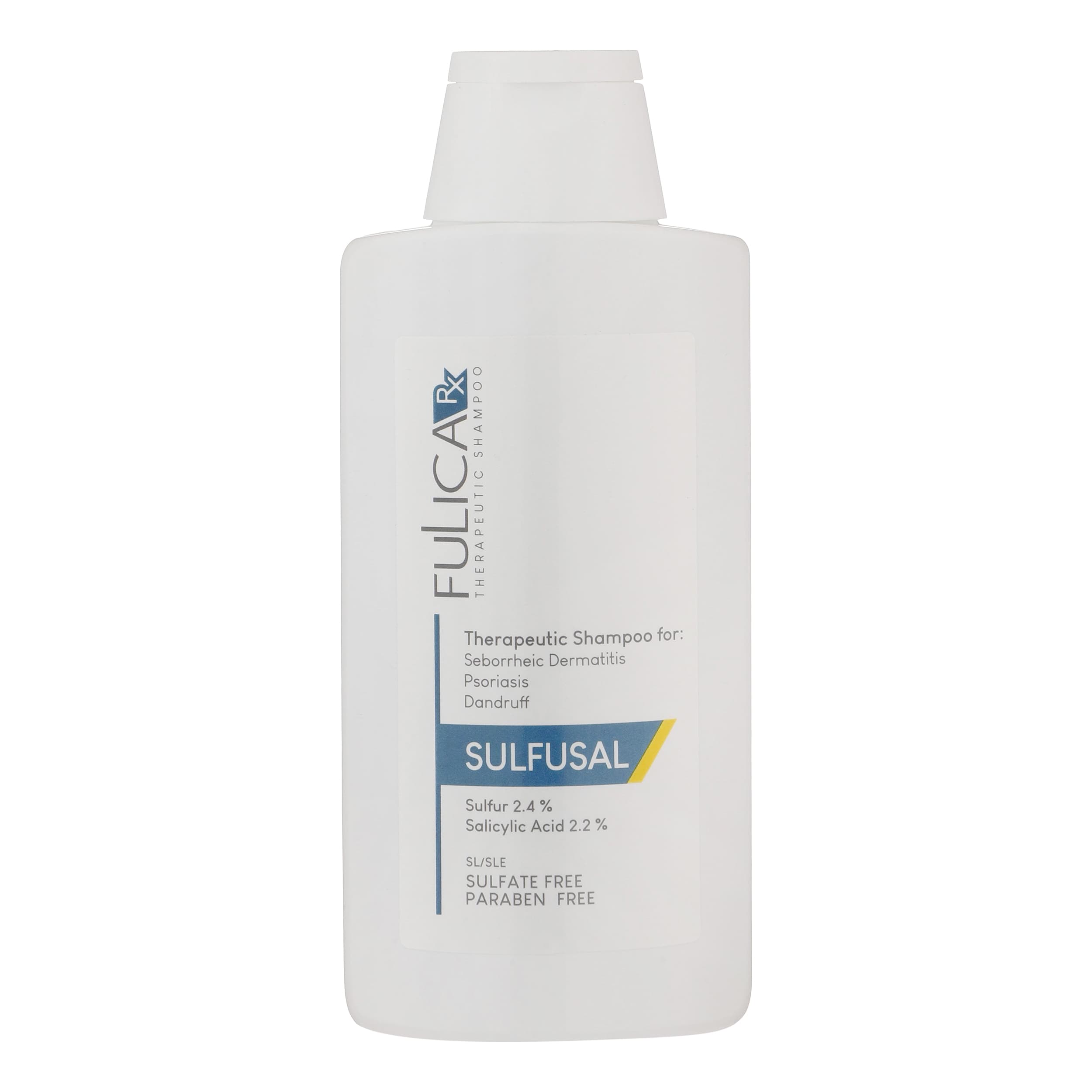 شامپو بدون سولفات ضد شوره مو فولیکا آر ایکس مدل سولفوسال مناسب انواع مو حجم 200 میلی لیتر