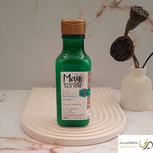 شامپو محافظ رنگ مو مواد معدنی دریایی برند مائویی