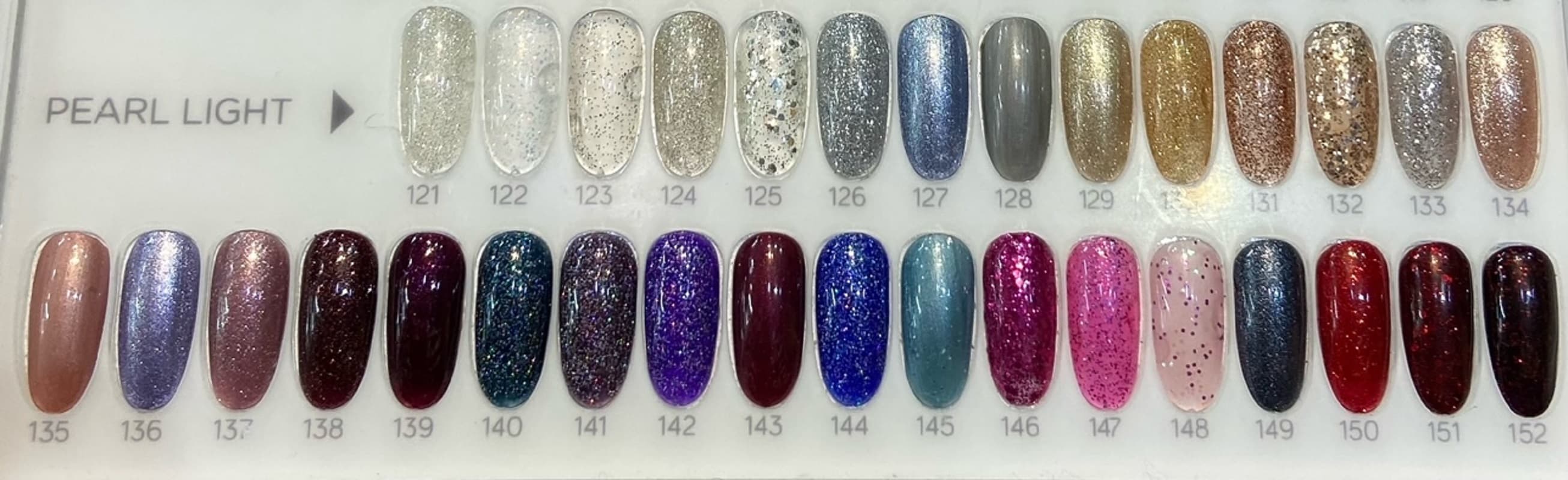 لاک ژل ناخن کهکشانی 15 میل پی ان اس Pns کد 121 تا 161 (شاین دار) دونه ای قدیم