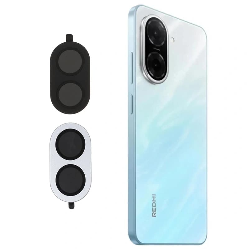 محافظ لنز دوربین Xiaomi Redmi A5 رینگی مدل شیشه ای آلومینیومی