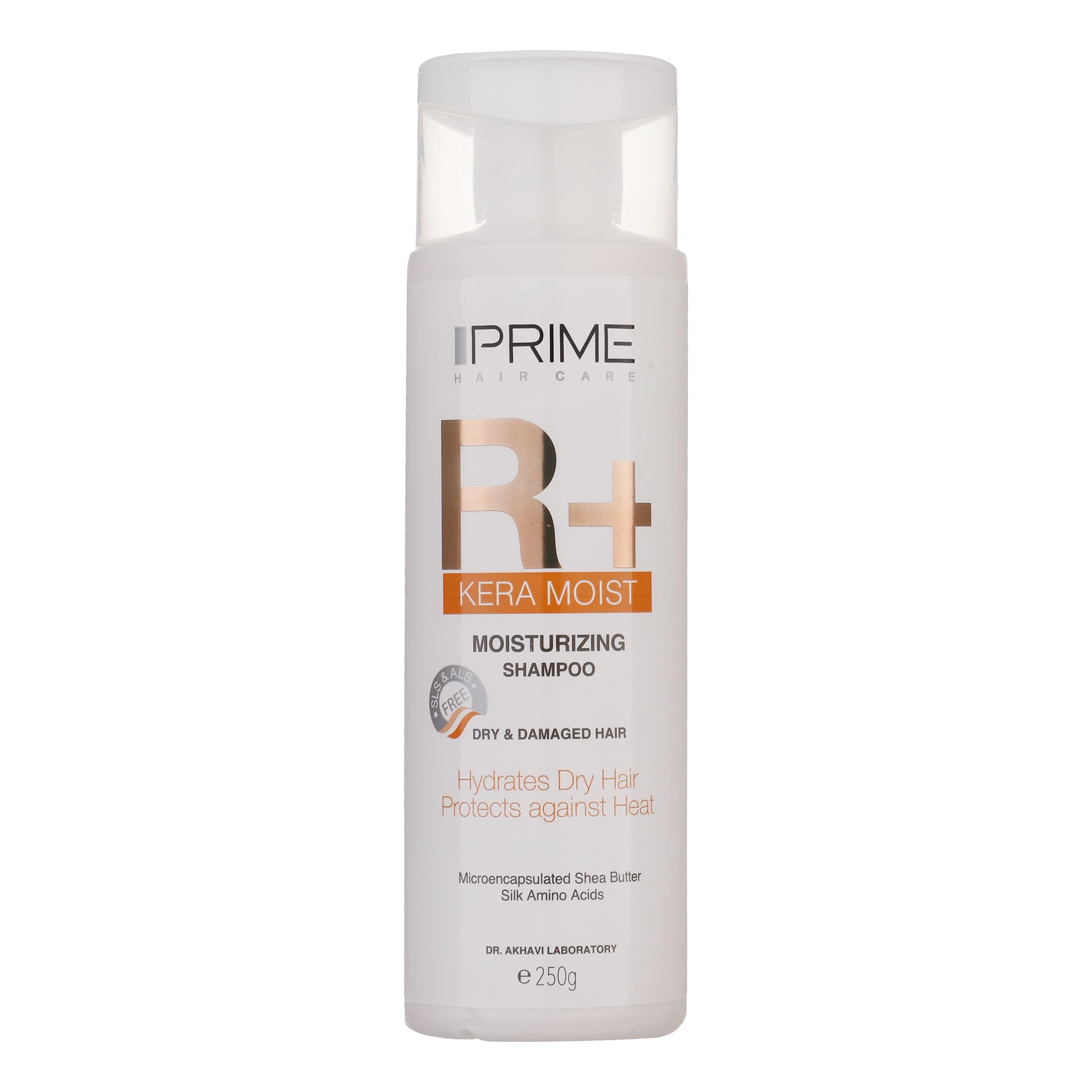 شامپو رطوبت رسان موی آسیب دیده +R پرایم حجم 250 میلی لیتر