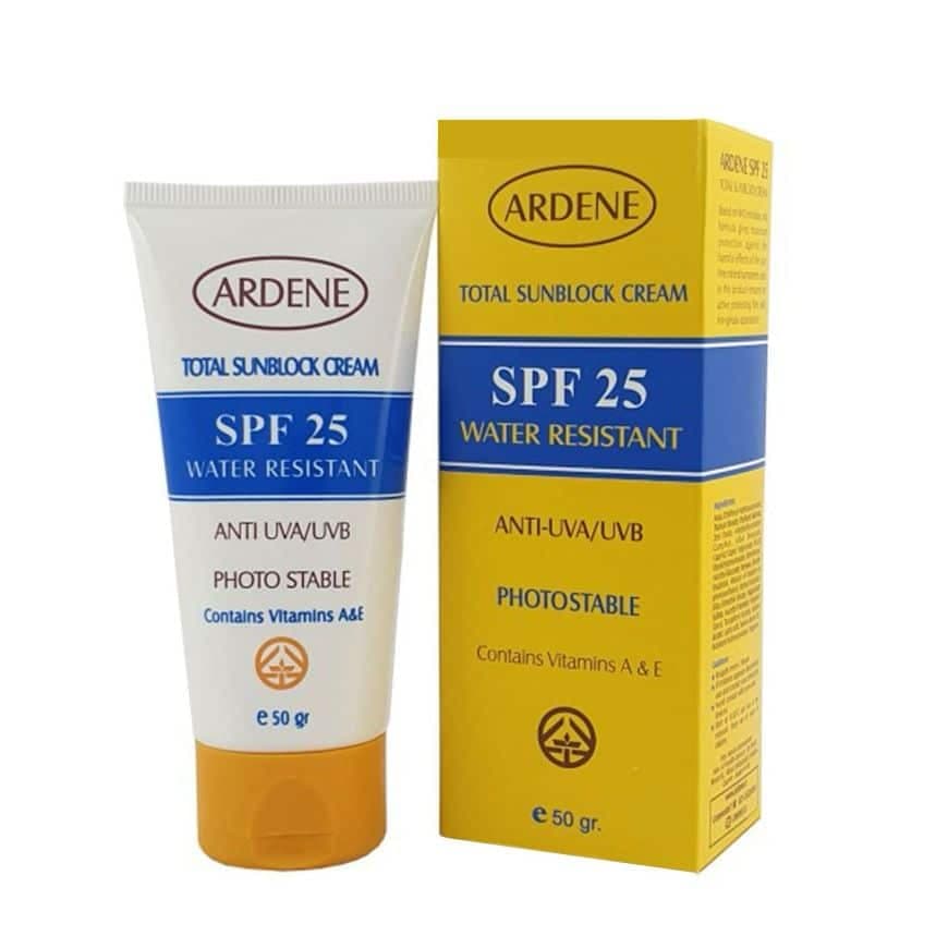 کرم ضد آفتاب فاقد چربی آردن SPF 25 مناسب پوست چرب و جوش دار وزن 50 گرم - بی رنگ