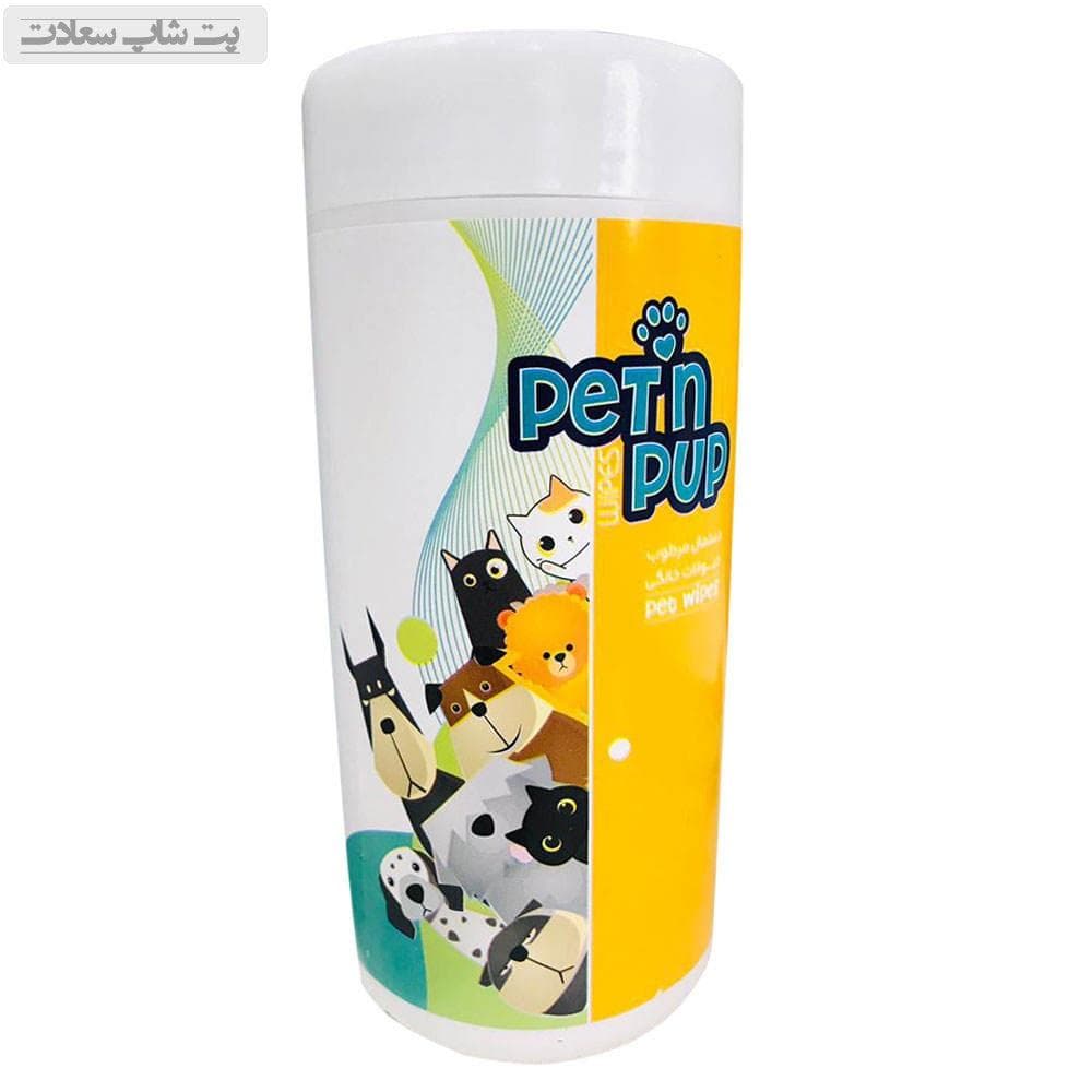 دستمال مرطوب حیوانات petnpup