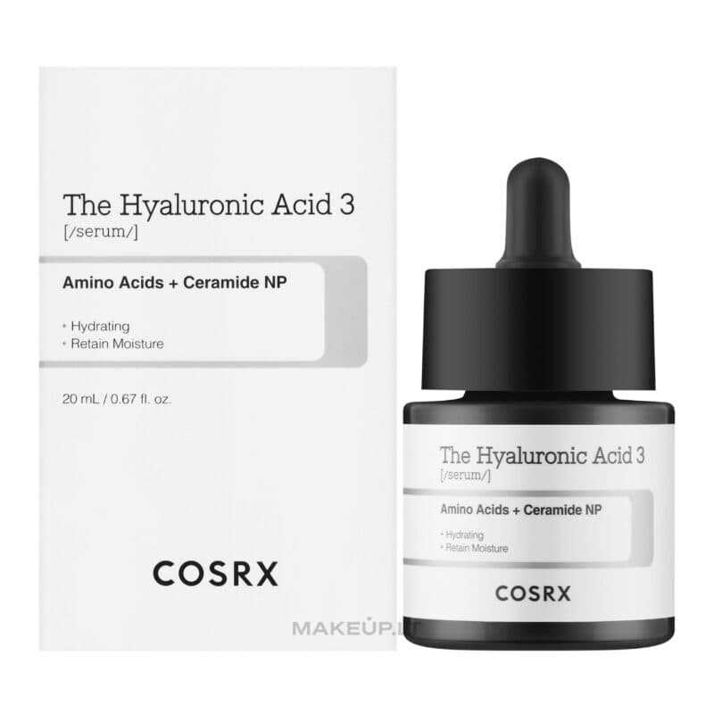 سرم آبرسان هیالورونیک اسید 3 کوزارکس Cosrx The Hyaluronic Acid 3 Serum 20ml