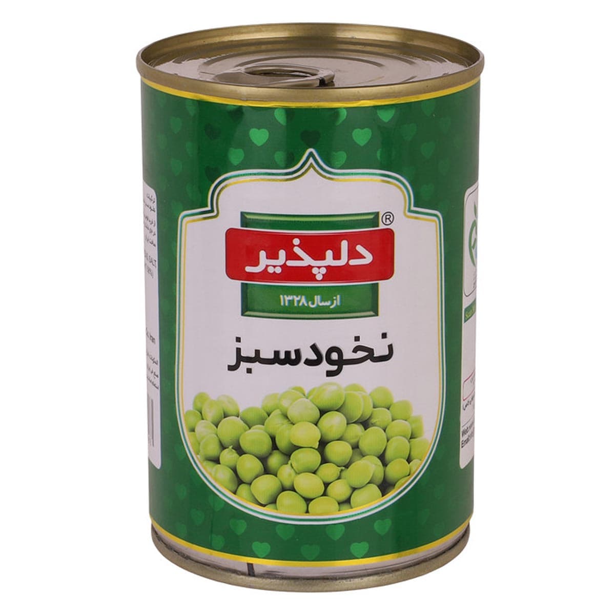 کنسرو نخود سبز (فرنگی) دلپذیر 420 گرم