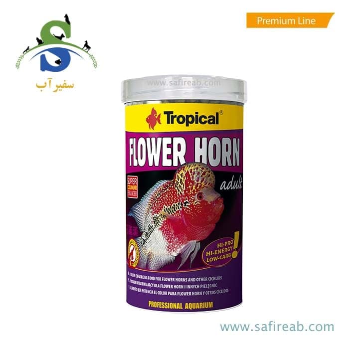 غذای گرانول فلاور هورن بالغ ۵۰۰ میل تروپیکال
