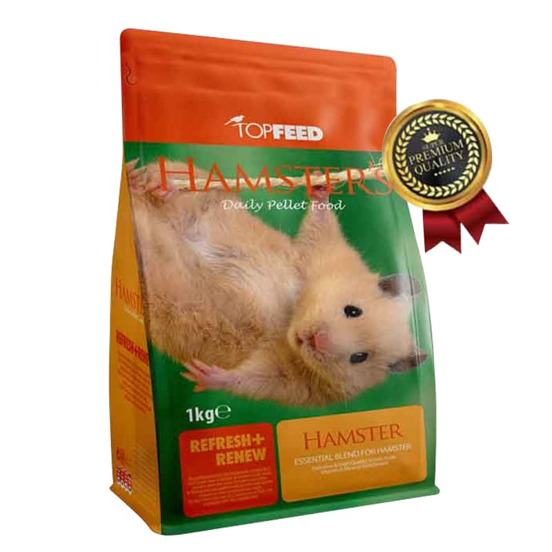 غذای خشک همستر تاپ فید مدل پلت روزانه وزن 1 کیلوگرم