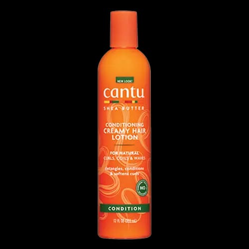 لوسیون نرم کننده مو کرمی کانتو با شی باتر برای موهای فر و موج دار