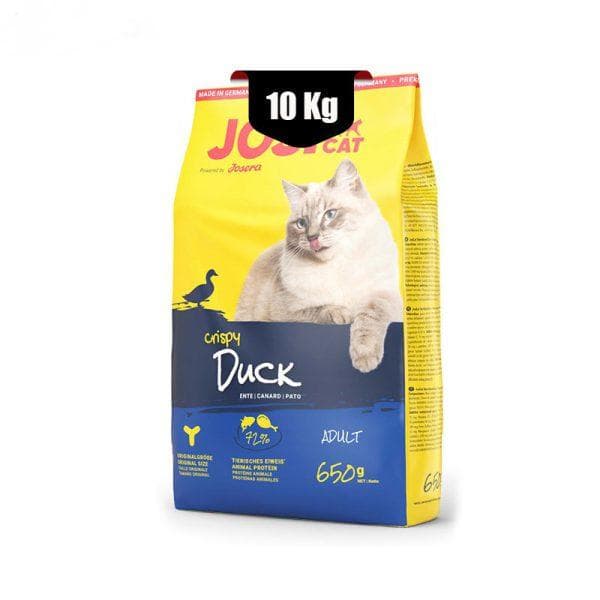 غذا خشک گربه بالغ جوسی کت طعم اردک وزن 10 کیلوگرم Josicat Duck