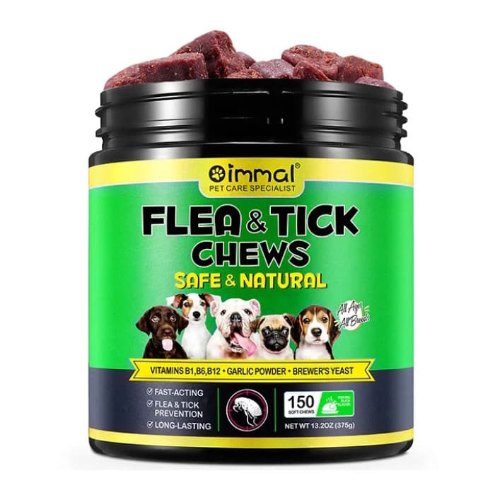 مکمل و تشویقی ضد کک و کنه و تقویت پوست و مو سگ اویمال