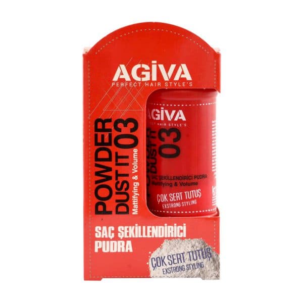 پودر حالت دهنده مو آگیوا مدل اکسترانگ استایلینگ شماره 03