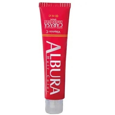 رنگ مو آلبورا مدل carasa سری رنگ های شنی