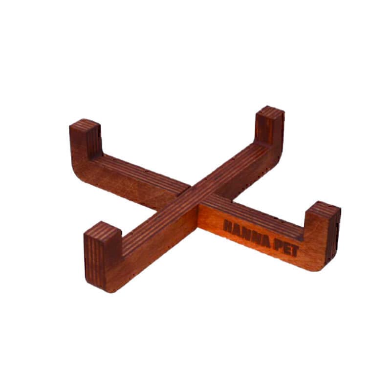 پایه چوبی مخصوص ظروف سرامیکی حناپت سایز L