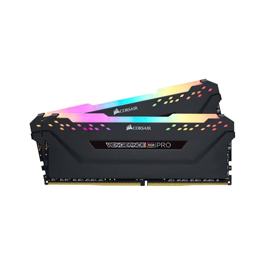 رم کورسیر مدل VENGEANCE RGB PRO 8GBx2 3200MHz CL16 ظرفیت 16 گیگابایت