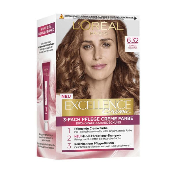 کیت رنگ مو لورآل پاریس مدل Excellence شماره 6.32