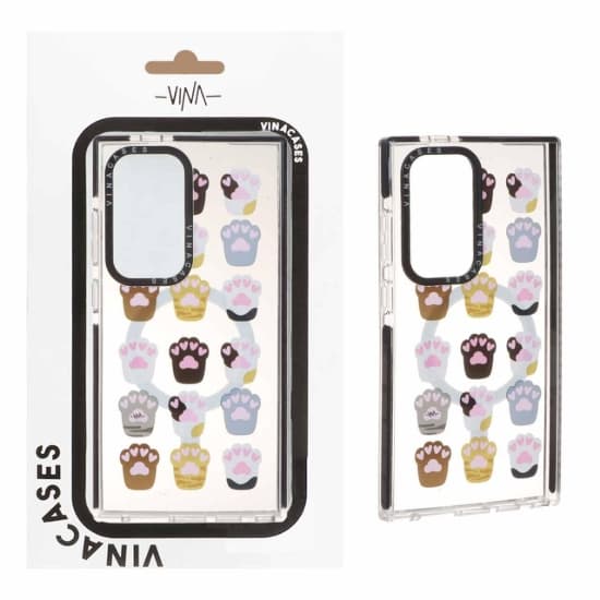 قاب گوشی موبایل وینا مدل Dog's feet مگ سیف دار